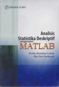 Analisis Statistika Deskriptif menggunakan MATLAB