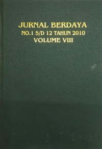 Jurnal Berdaya Jan2010 vol.8/no.1 s/d 12