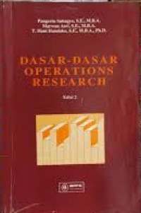 Dasar-dasar operations research