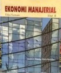 Ekonomi Manajerial Jilid 2