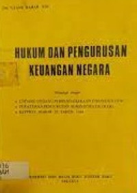 Hukum dan Pengurusan Keuangan Negara