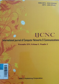 International Journal of Computer Networks & Communications,Novemver 2014, Volume 6 Number 6