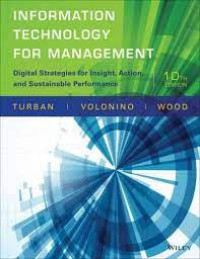 Information Technology for Management: Improving Strategic and Operational Performance 11th Edition
