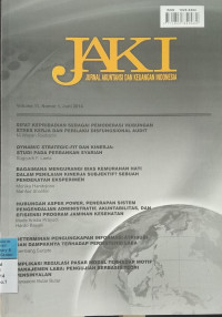Jurnal Akuntansi dan Keuangan Indonesia Jun2014 vol.11/no.1