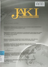 Jurnal Akuntansi dan Keuangan Indonesia Jun2015 vol.12/no.1