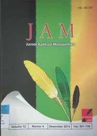 Jurnal Aplikasi Manajemen  Des2015 vol.13./no.4