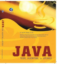 JAVA: Teori, Algoritma, dan Aplikasi