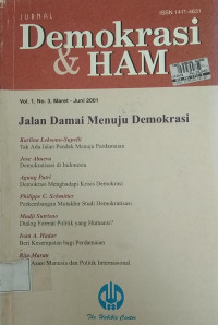 Jurnal Demokras & HAM Maret2001 Vol.1/No.3 1