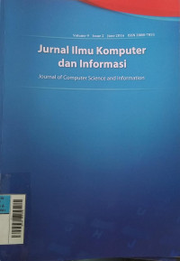 Image of Jurnal Ilmu Komputer dan Informasi  Jun2016 Vol.9/No.2