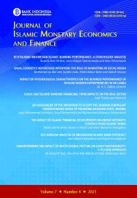 Journal of Islamic Monetary Economics and Finance  Vol 7 No 4 (2021)