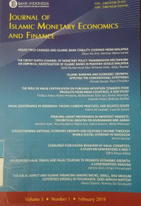 Journal Of Islamic Monetary Economics and Finance Feb2019 vol.5/no.1