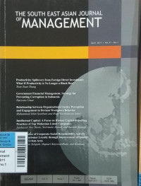 The South East Asian Journal of Management Apr2011 vol.5/no.1