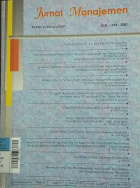 Jurnal Manajeman Jun2007 vol.11/no.2