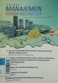 Jurnal Manajemen Usahawan Indonesia Mar2015 vol.44/no.1