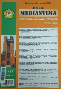 Jurnal Mediastima  Apr2018 Vol.24/No.1
