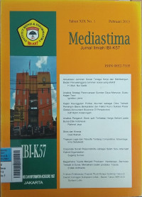 Jurnal Mediastima  Des2013 Vol.19/No.3