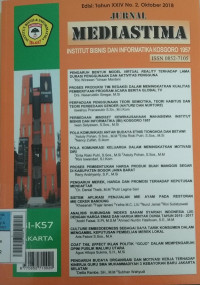 Jurnal Mediastima Okt2018 Vol.24/No.2