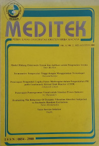 Image of Jurnal Meditek Mei2000 Vol.8/No.22 1
