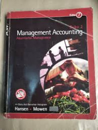 Management Accounting= Akuntansi Manajemen