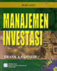 Manajemen Investasi (buku 1)