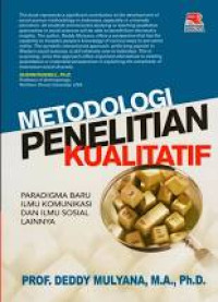 Metodologi Penelitian Kualitatif