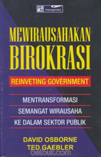 Mewirausahakan Birokrasi