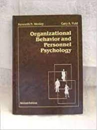 ORGANIZATIONAL BEHAVIOR AND PERSONNEL PSYCHOLOGY
