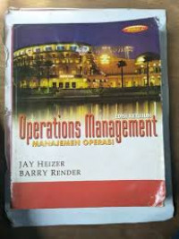 Operations Management= manajemen Operasi (Buku 2)