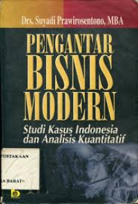 Pengantar Bisnis Modern