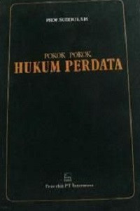 Pokok pokok hukum perdata