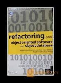 Refactoring pada Pbject Oriented Software dan Object database
