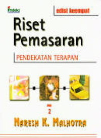 Riset Pemasaran Pendekatan Terapan Ed.4 jil.2