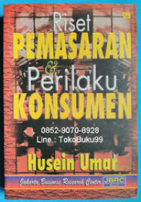 Riset Pemasaran dan Perilku Konsumen