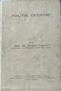 POLITIK EKONOMI