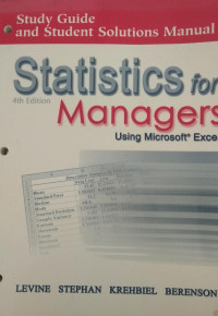 Statistics For Managers
