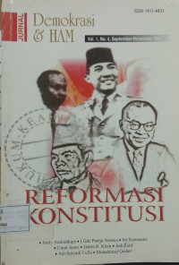 Jurnal Demokrasi & HAM Sep-Nov2001 vol.1/no.4