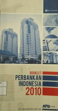 Booklet Perbankan Indonesia 2010 vol. 7