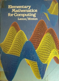 ELEMENTARY MATHEMATICS FOR COMPUTING