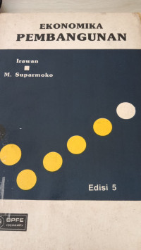 EKONOMIKA PEMBANGUNAN Edisi 5