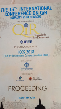 THE 13TH INTERNATIONAL CONFERENCE ON QIR