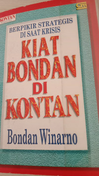 Kiat Bondan Di Kontan