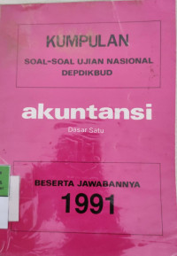Akutansi : Dasar Satu