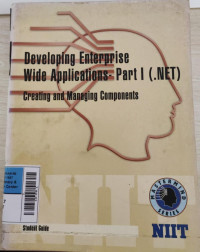 Developing Enterprise Wide Applications- Part I ( NET )