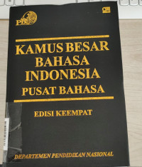 kamus besar bahasa indonesia