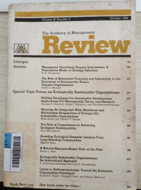 The Academy of Management Review