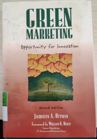 Green Marketing : Opportunity For Innovation