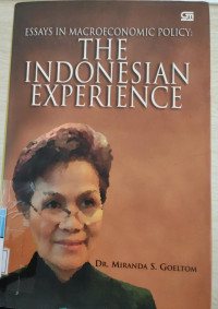 Essays in Macroeconomic Policy : The Indonesian Experience