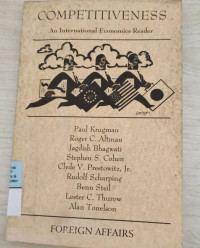 Comnpetitiveness : An International Economics Reader