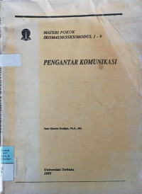 Pengantar Komunikasi
