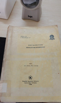 Buku Materi pokok Pengantar Sosiologi